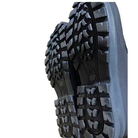 The North Face Boots Mens 13 Black Leather Chilkat V 400 Insulated WP Snow Gorp - Picture 7 of 12